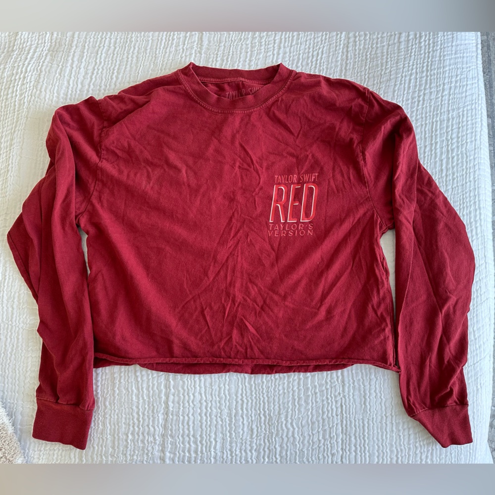 TAYLOR SWIFT Red Eras Longsleeve shirt